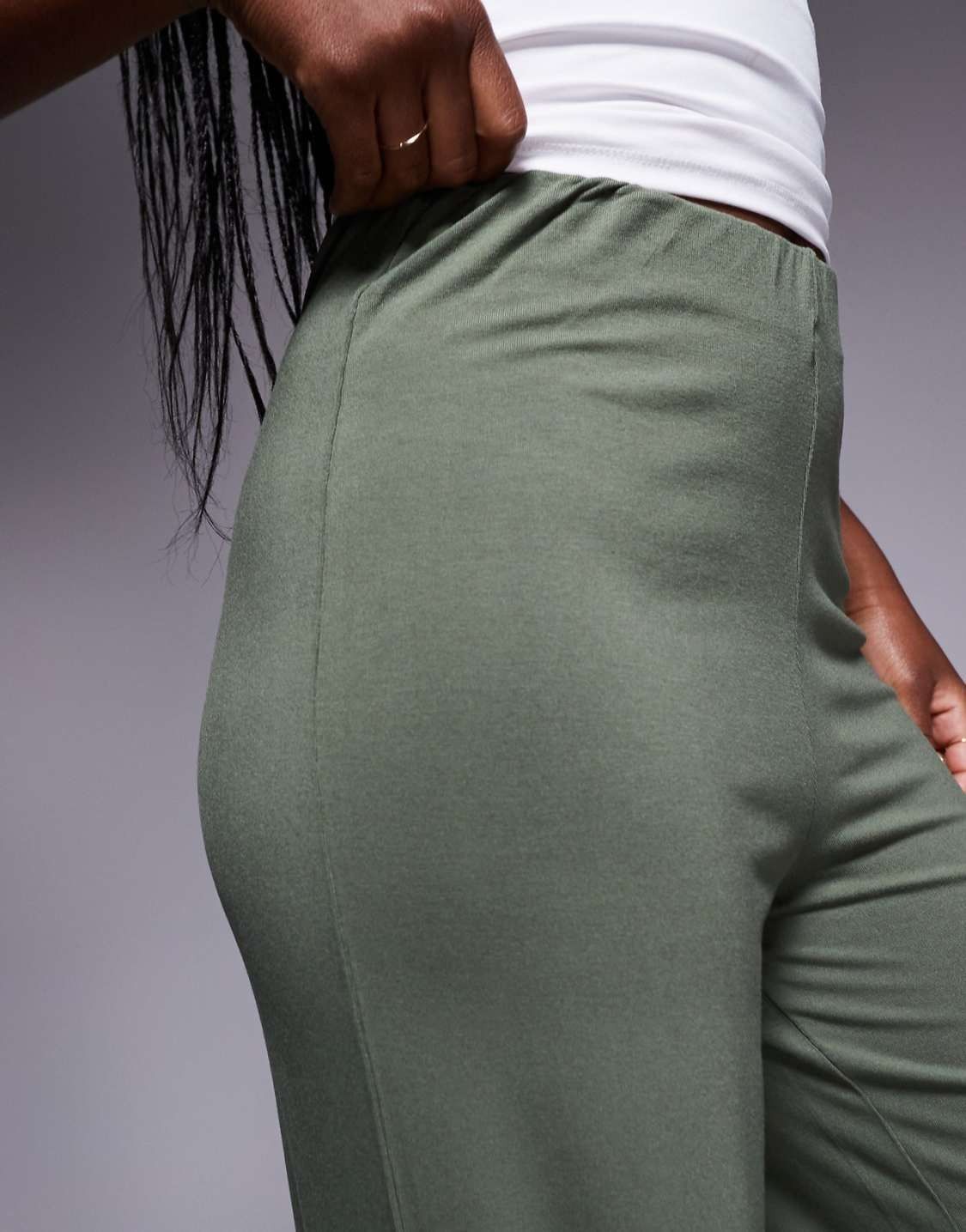 بنطلون واسع نسائي ASOS – كاكي, photo 5