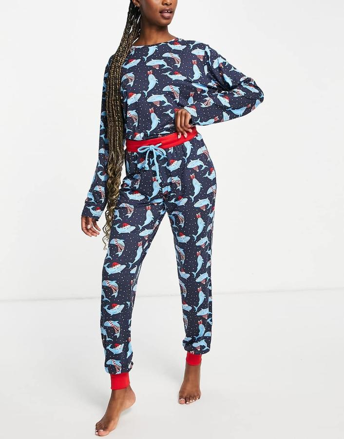 بيجاما نسائية Chelsea Peers – كحلي, photo 4