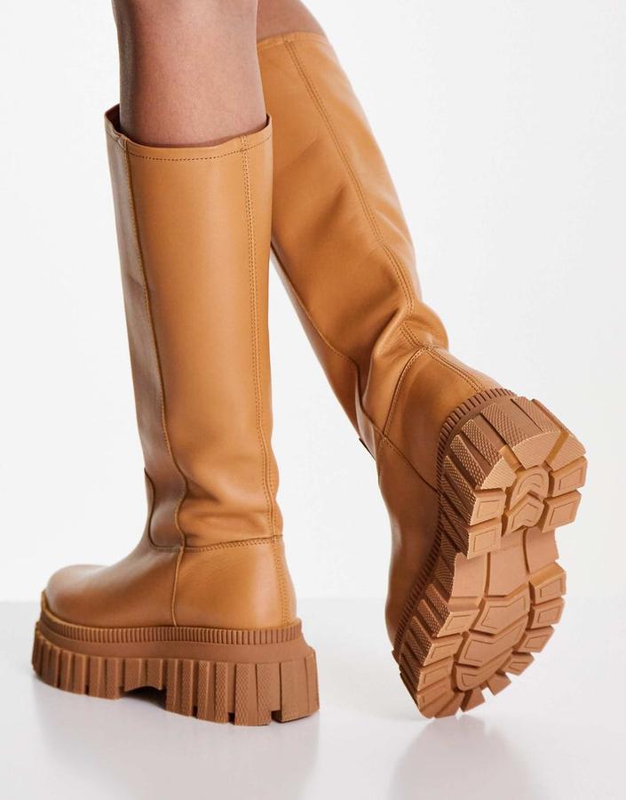 بوت جلد نسائي ASOS – جملي, photo 3