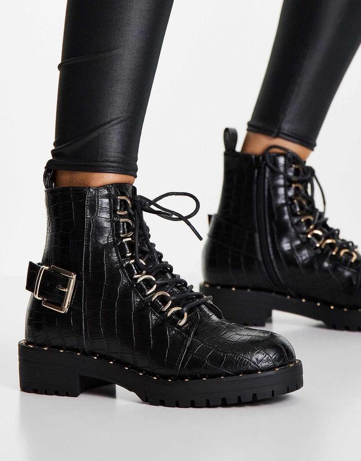 بوت هايكنغ نسائي ASOS – أسود, photo 2