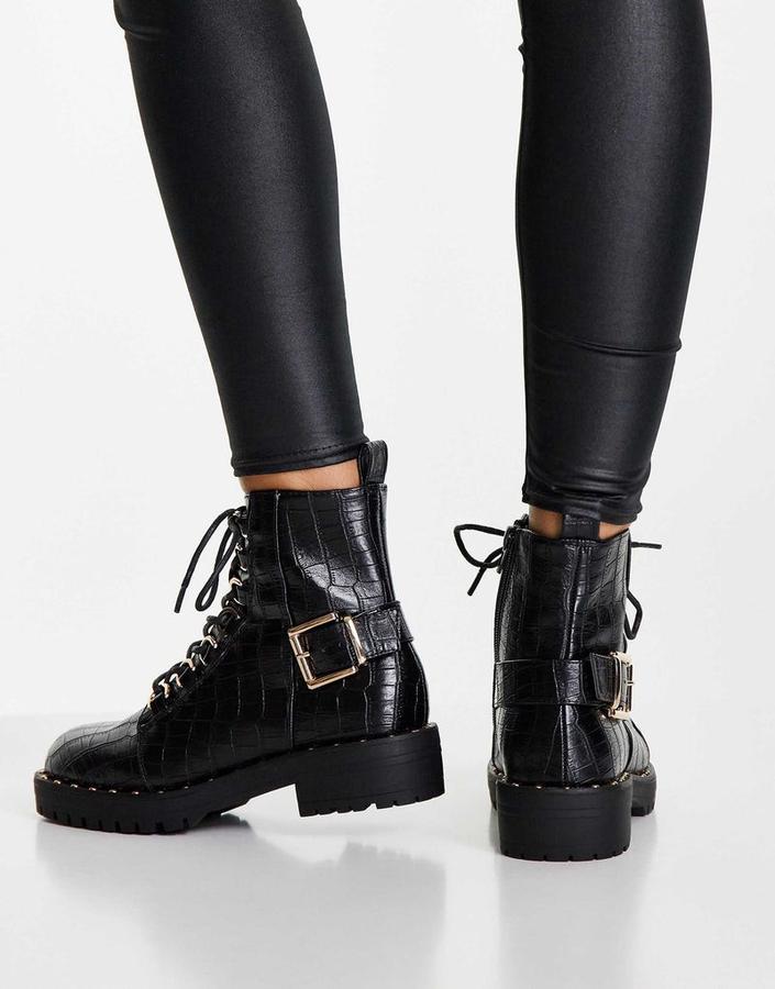بوت هايكنغ نسائي ASOS – أسود, photo 4