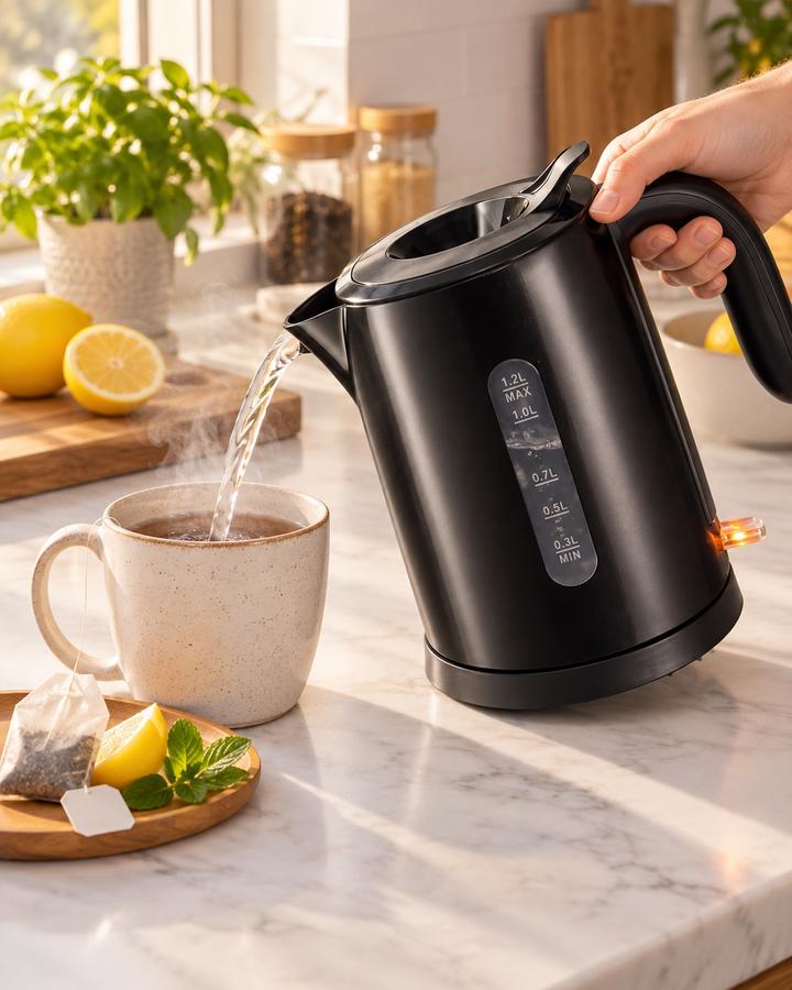 غلاية كهربائية لاسلكية StarQ، 1.2 لتر، 2200 واط, photo 2