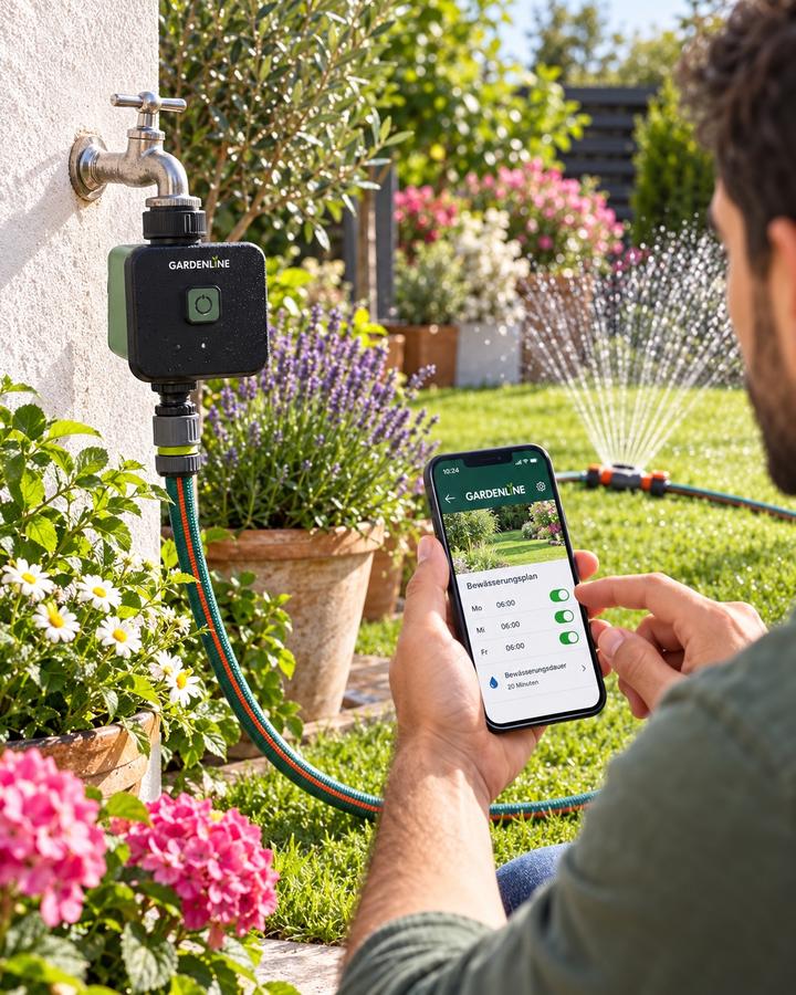 جهاز ريّ ذكي بالبلوتوث من Gardenline, photo 2