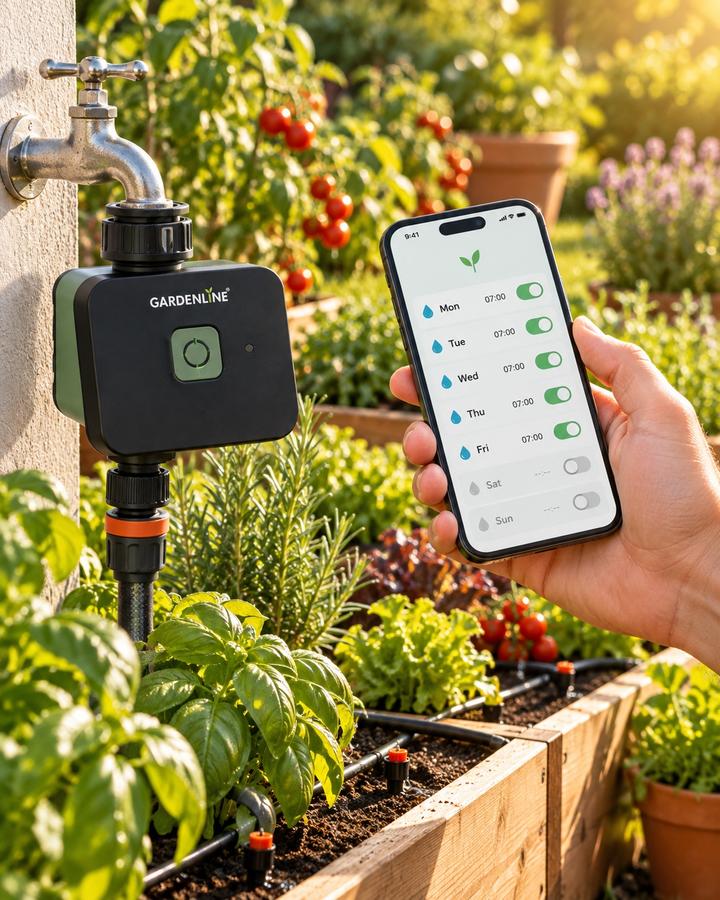 جهاز ريّ ذكي بالبلوتوث من Gardenline, photo 3