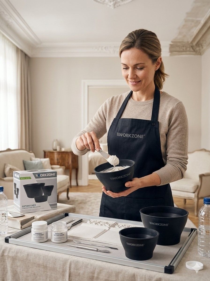 Workzone Flexible Plaster Mixing Bowl Set (3-Piece) — view 1 of 2