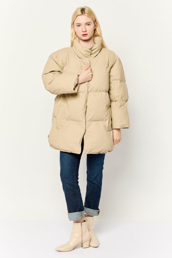 جاكيت منفوخ نسائي ASOS – بيج, photo 2