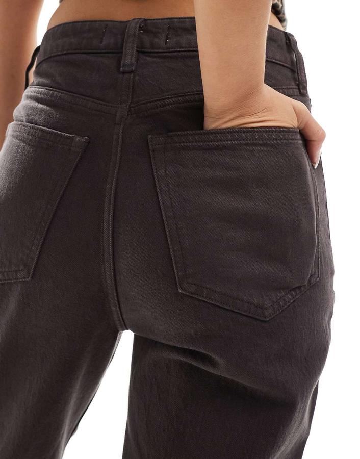 بنطلون جينز نسائي ASOS – بني شوكولا, photo 3