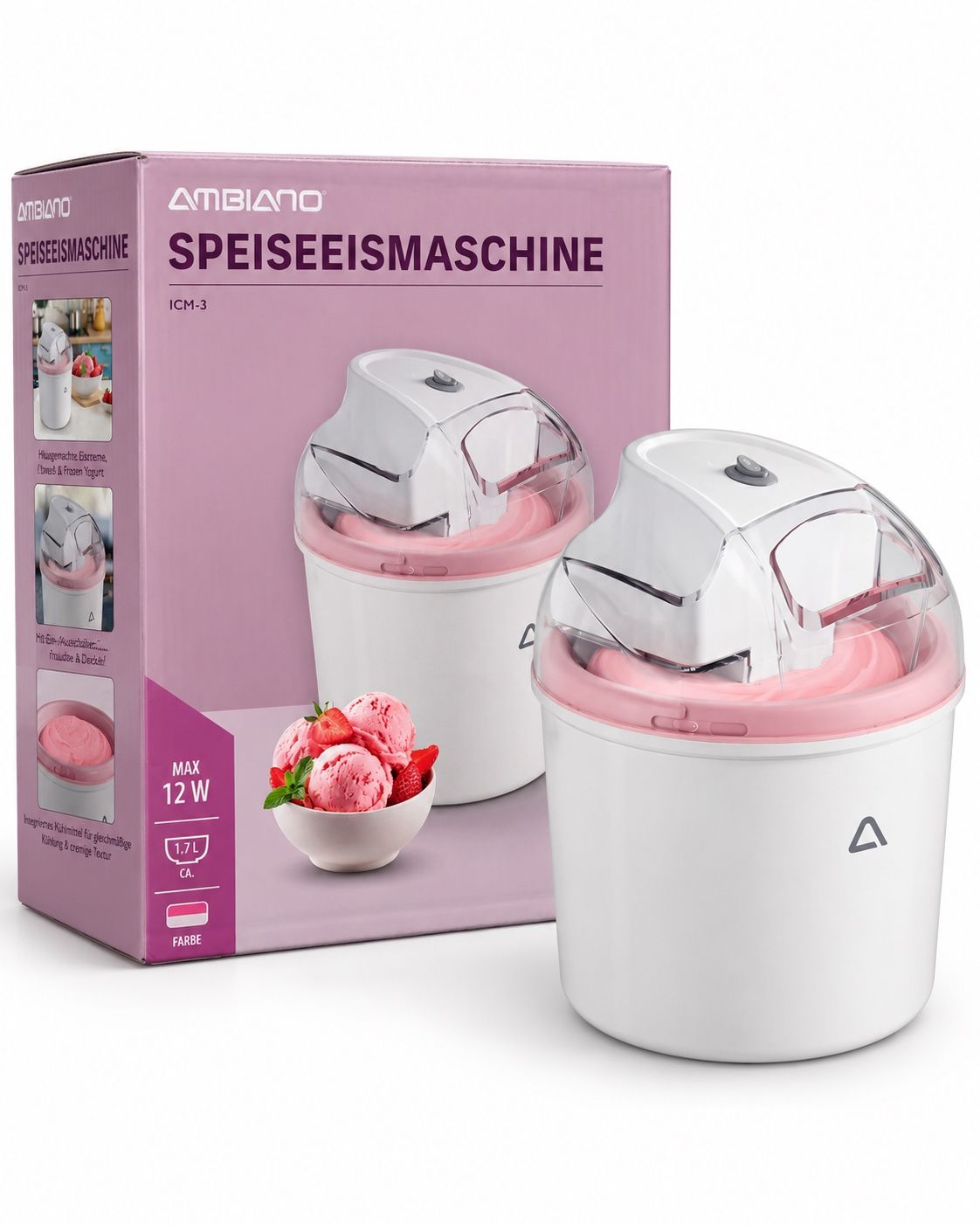 AMBIANO ICM-3 Ice Cream Maker