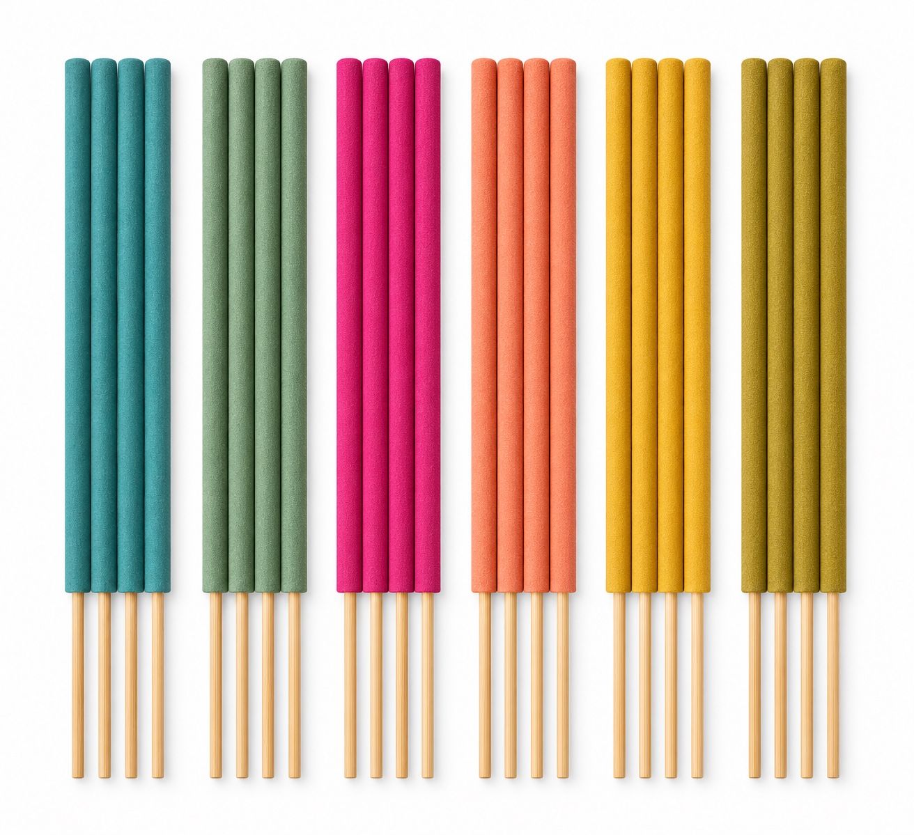 Ambiance Teal Garden Incense Sticks – 4 Pieces, photo 3