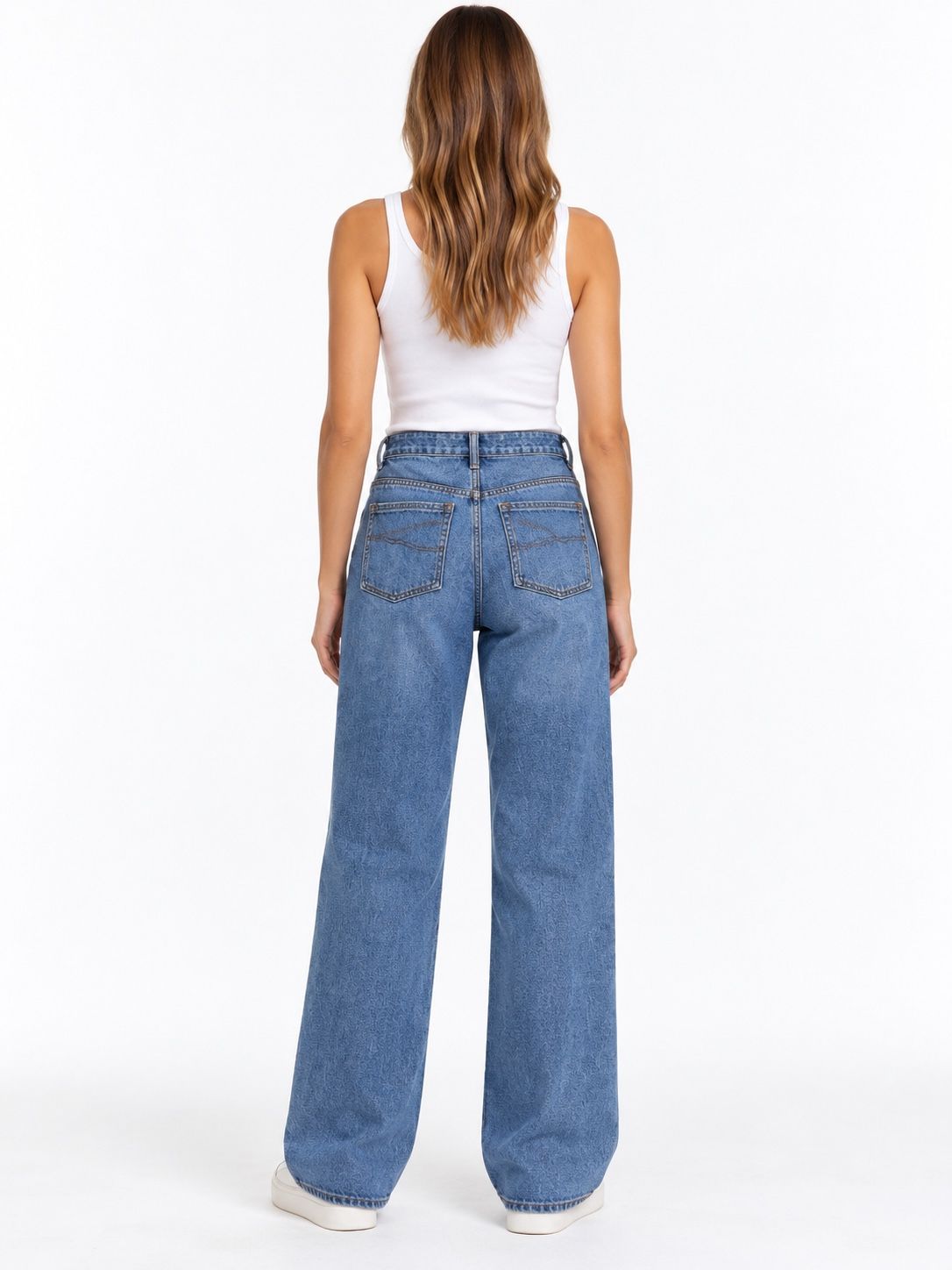 Asos Women’s Blue Wide-Leg Jeans, photo 2