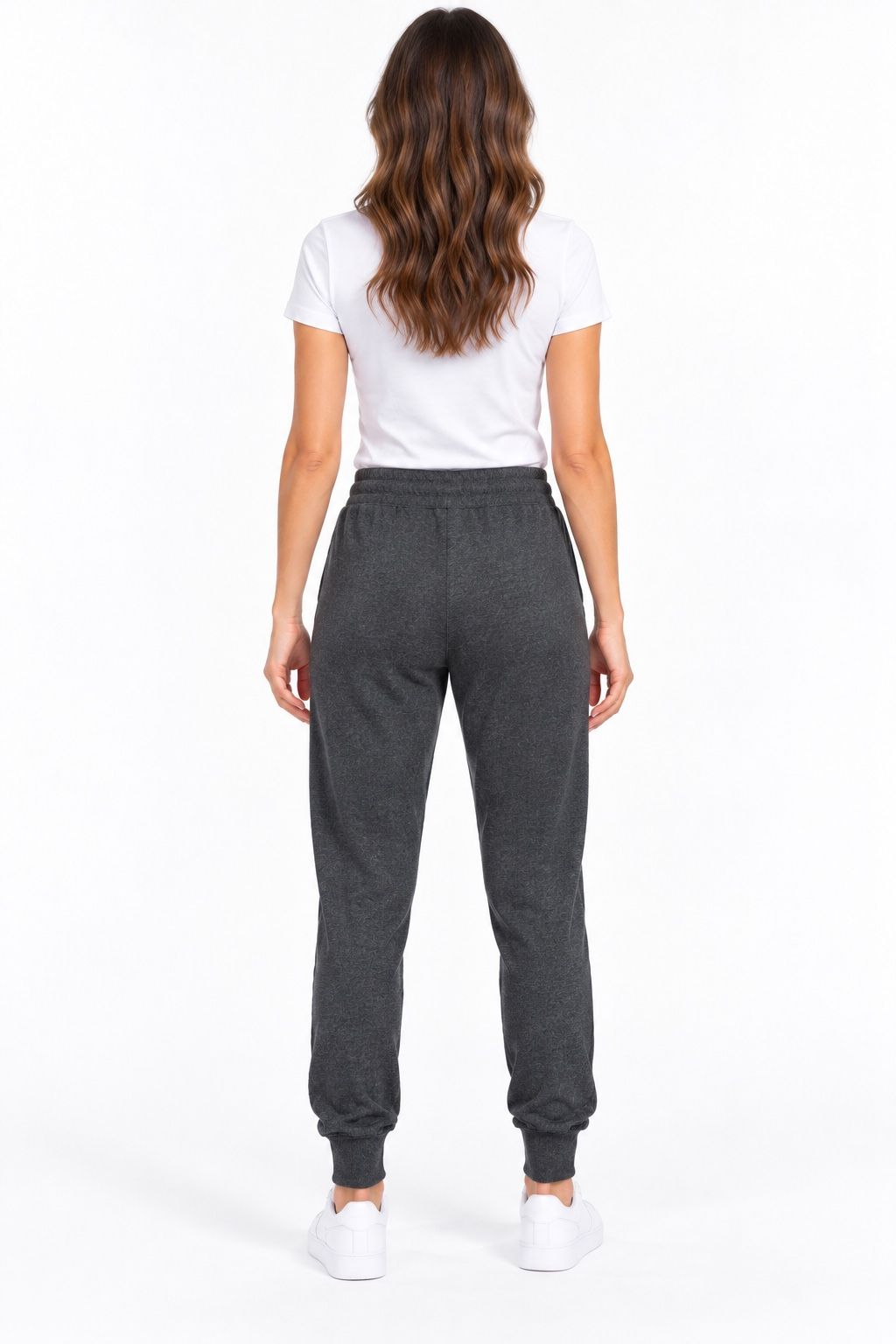 Topshop Charcoal Grey Knit Jogger Pants, photo 2