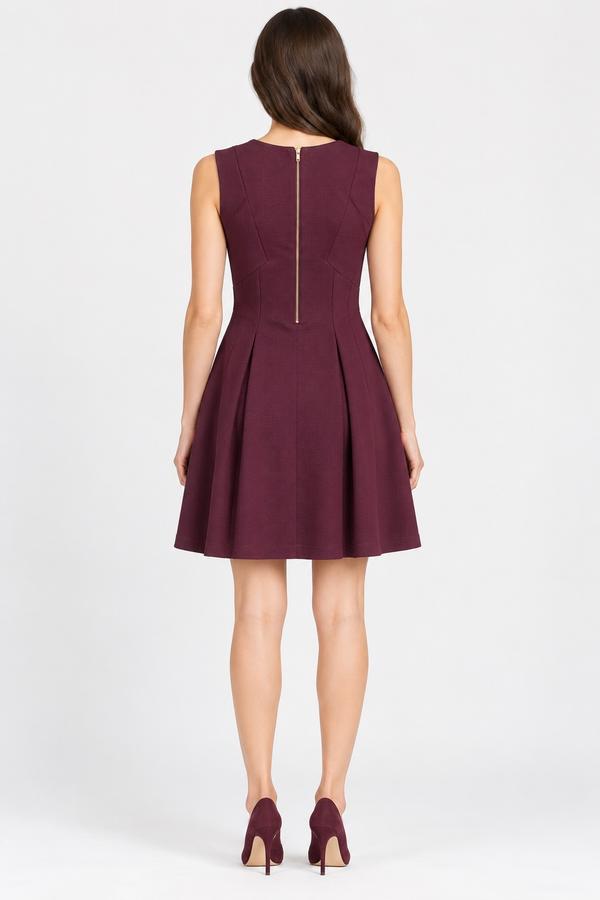 Pimkie Collection Plum Sleeveless A-Line Dress, photo 2