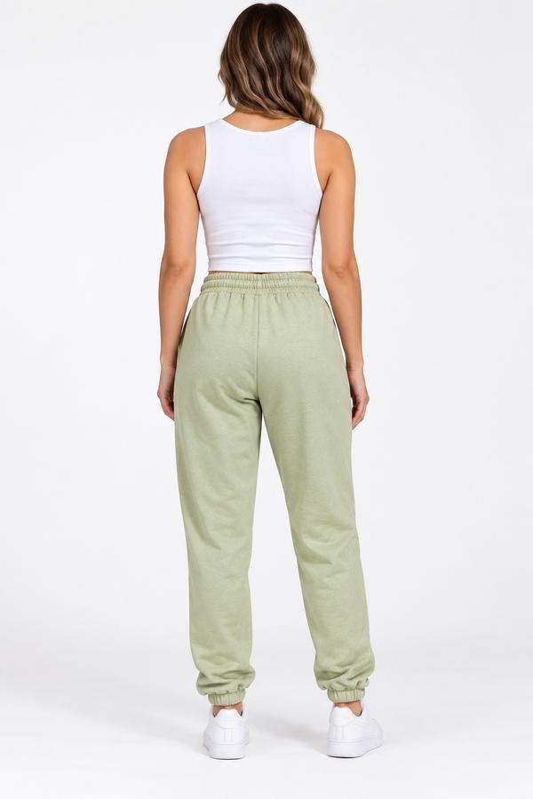 P.O.P. Sage Green Drawstring Jogger Pants, photo 2