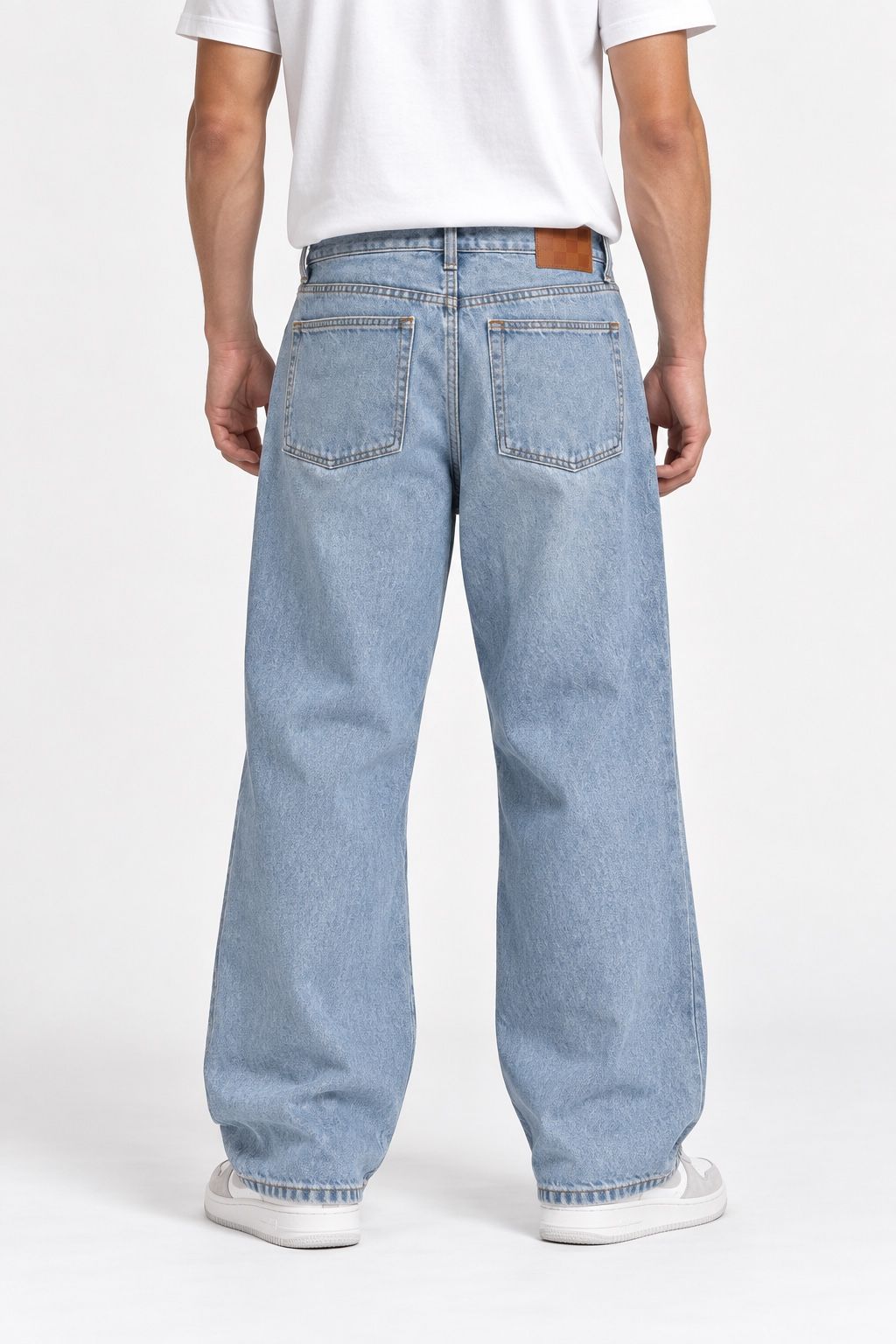 ASOS Design Baggy Light-Wash Distressed Jeans, photo 2