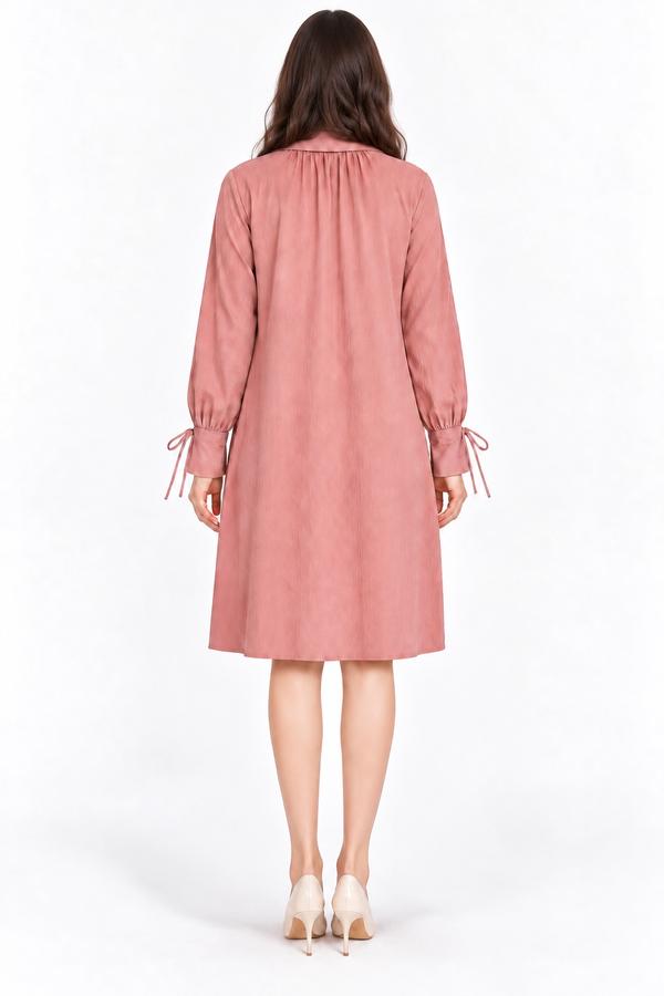 Y.A.S Dusty Rose Knee-Length Dress, photo 2