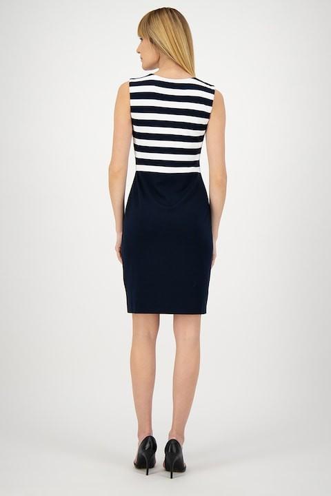 Esprit Striped mini dress, Navy/White, S, photo 3