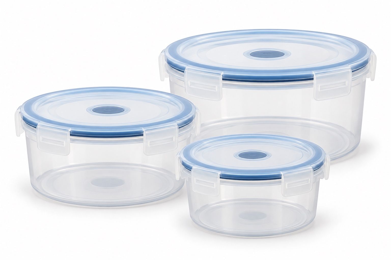Spice & Soul 3-Piece Microwaveable Food Container Set