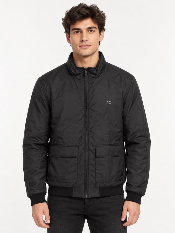 A|X Armani Exchange Men’s Black Lightweight Jacket