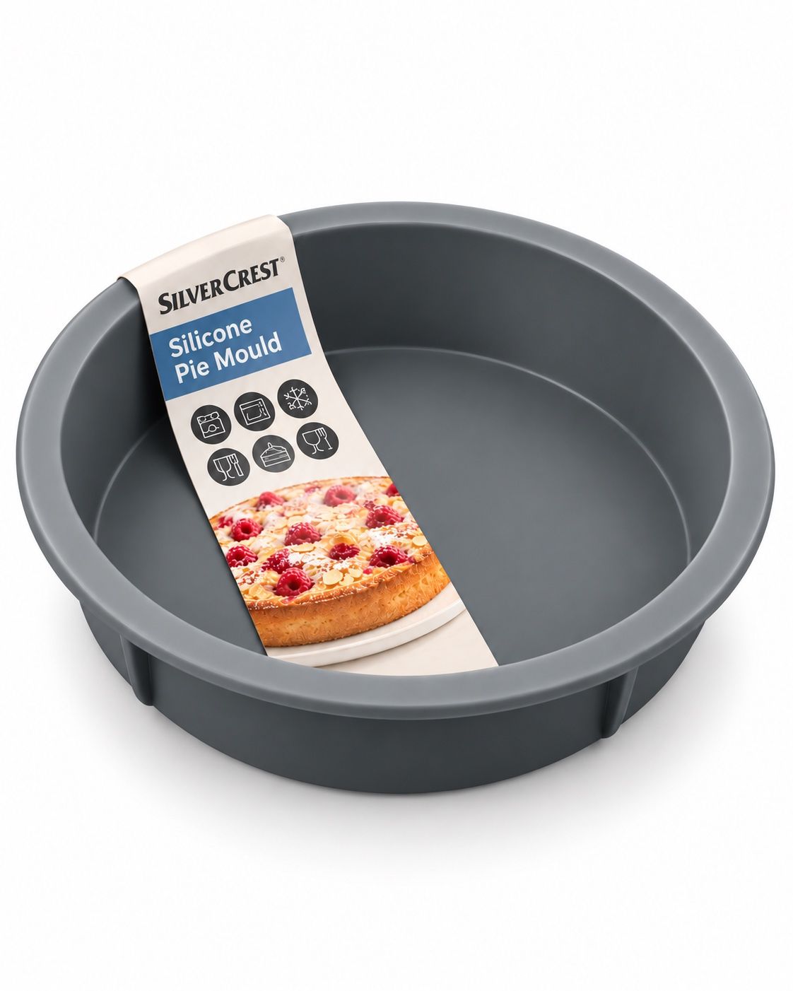 SilverCrest Round Silicone Pie Mould