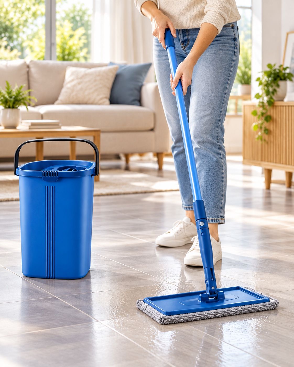 W5 Floor Mop Set with Bucket, photo 2
