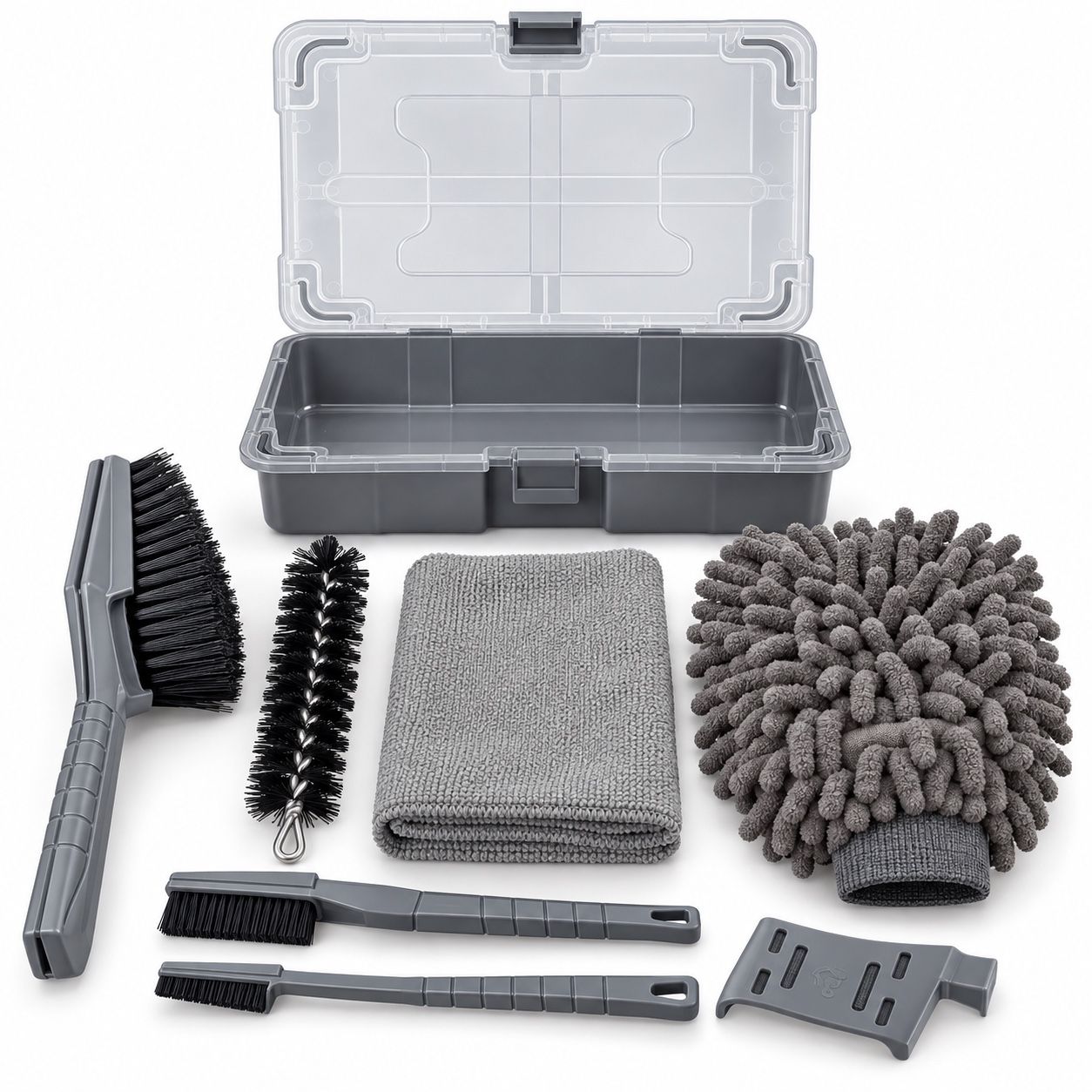 CRIVIT Bicycle Cleaning Set with Storage Case
