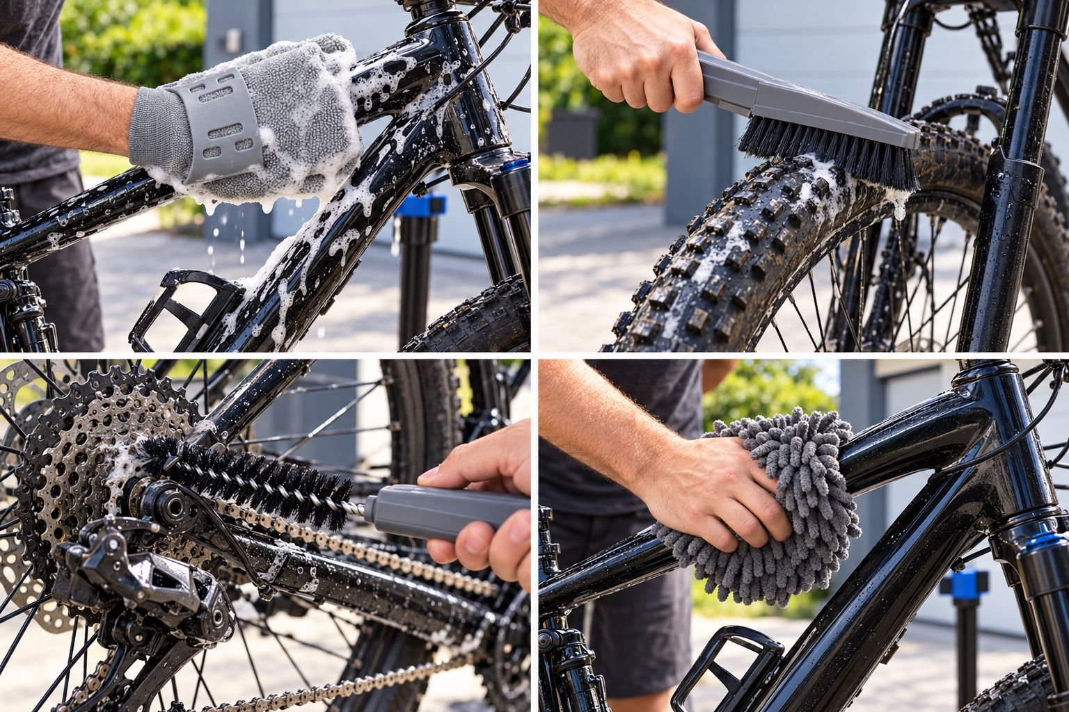 CRIVIT Bicycle Cleaning Set with Storage Case, photo 2