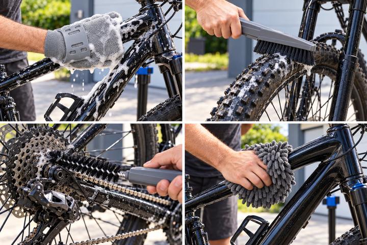 CRIVIT Bicycle Cleaning Set with Storage Case, photo 2