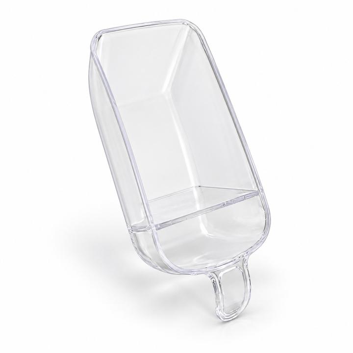 Mini Clear Plastic Serving Scoop