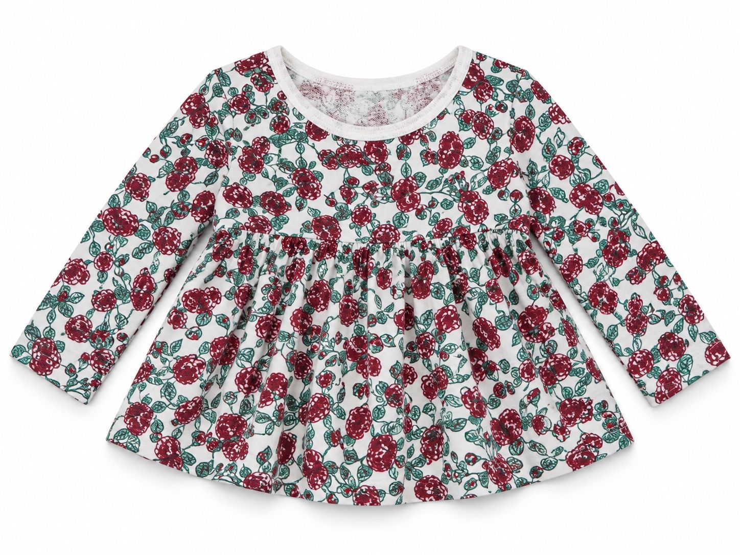 First Impressions Baby Floral Peplum Top, photo 2
