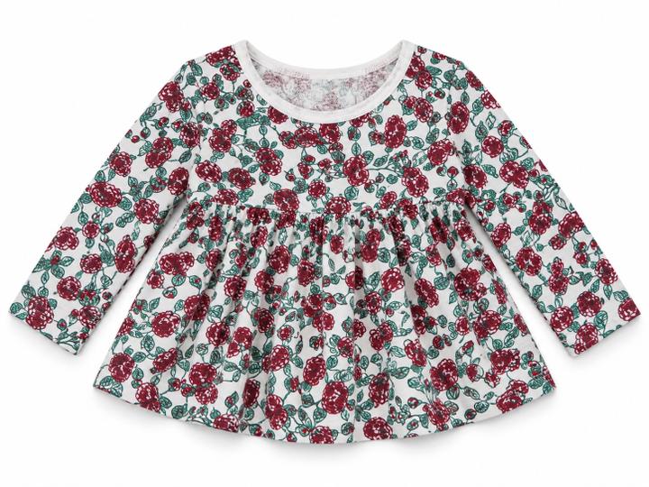 First Impressions Baby Floral Peplum Top, photo 2