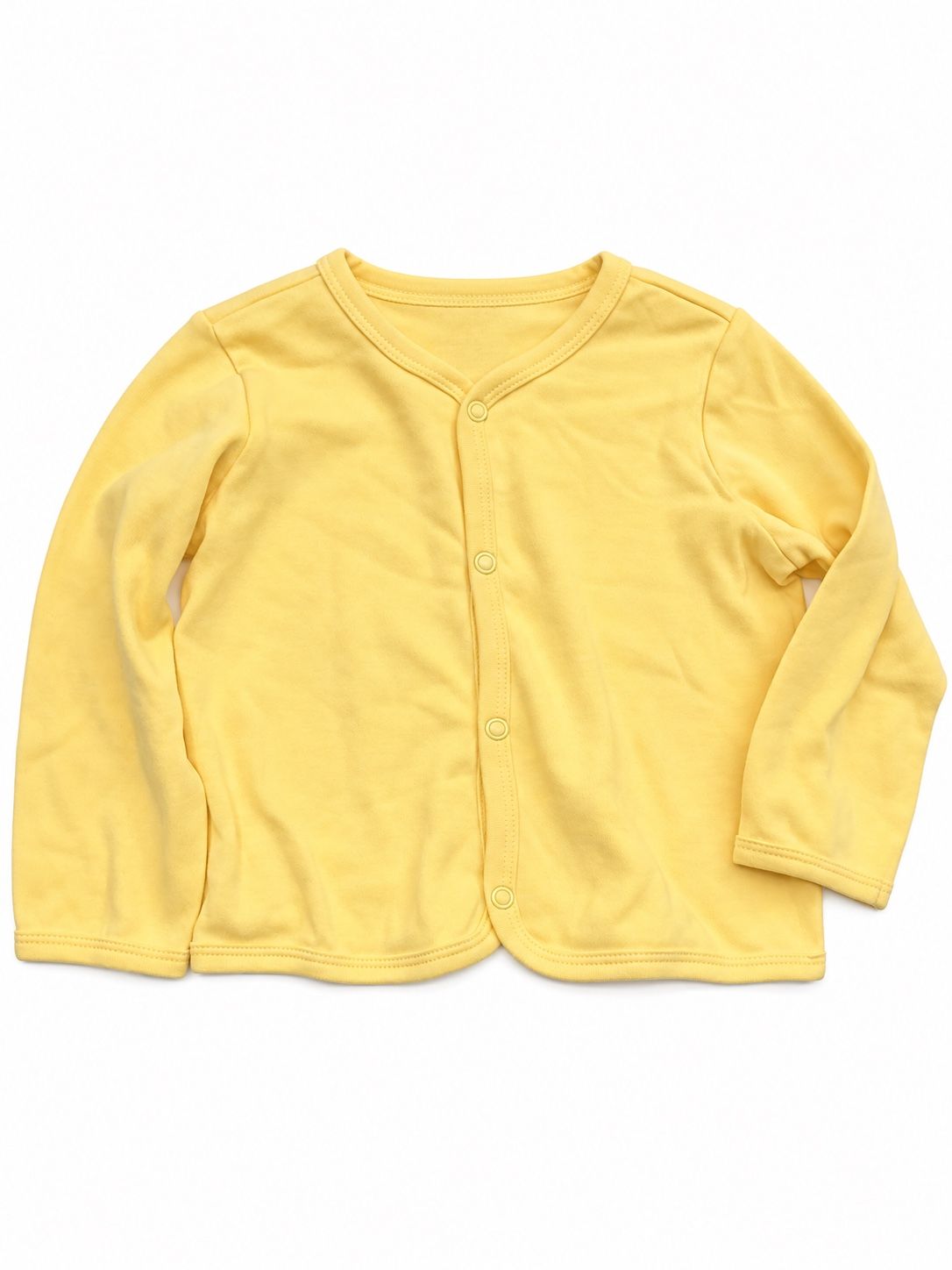 First Impressions Yellow Baby Cotton Cardigan