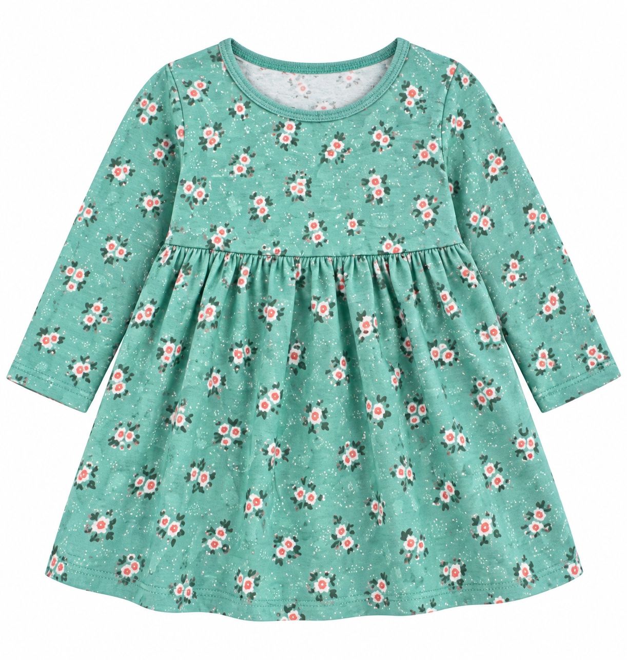 First Impressions Toddler Girls’ Mint Floral Dress