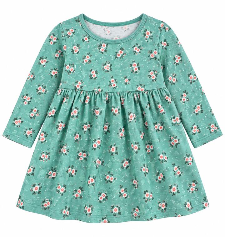 First Impressions Toddler Girls’ Mint Floral Dress