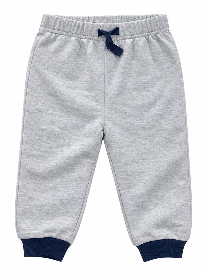 First Impressions Gray Bear-Back Baby Jogger Pants, photo 3