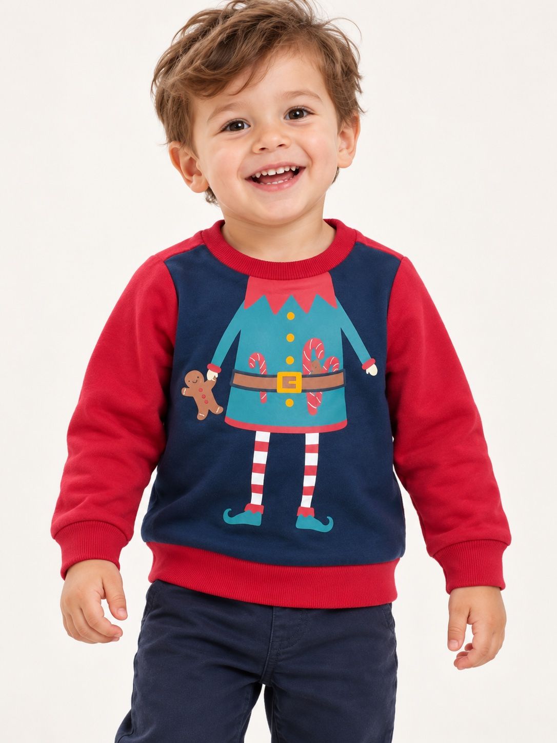 Toddler Christmas Elf Sweatshirt, photo 2