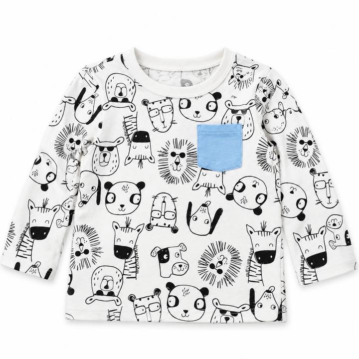 First Impressions Toddler Animal Print Long-Sleeve Shirt