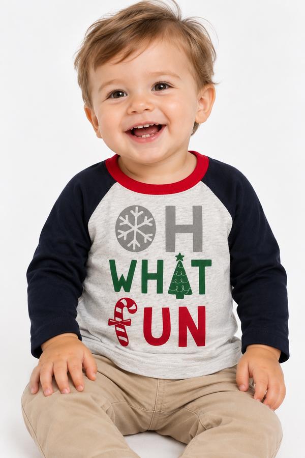 First Impressions Baby Boy Christmas Long-Sleeve Shirt, photo 2