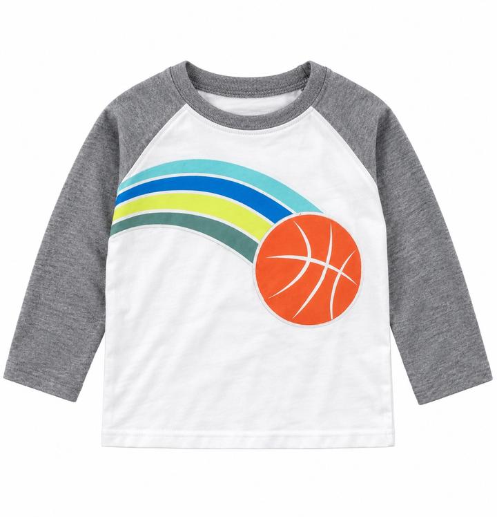 First Impressions Baby Boy Basketball Rainbow Shirt