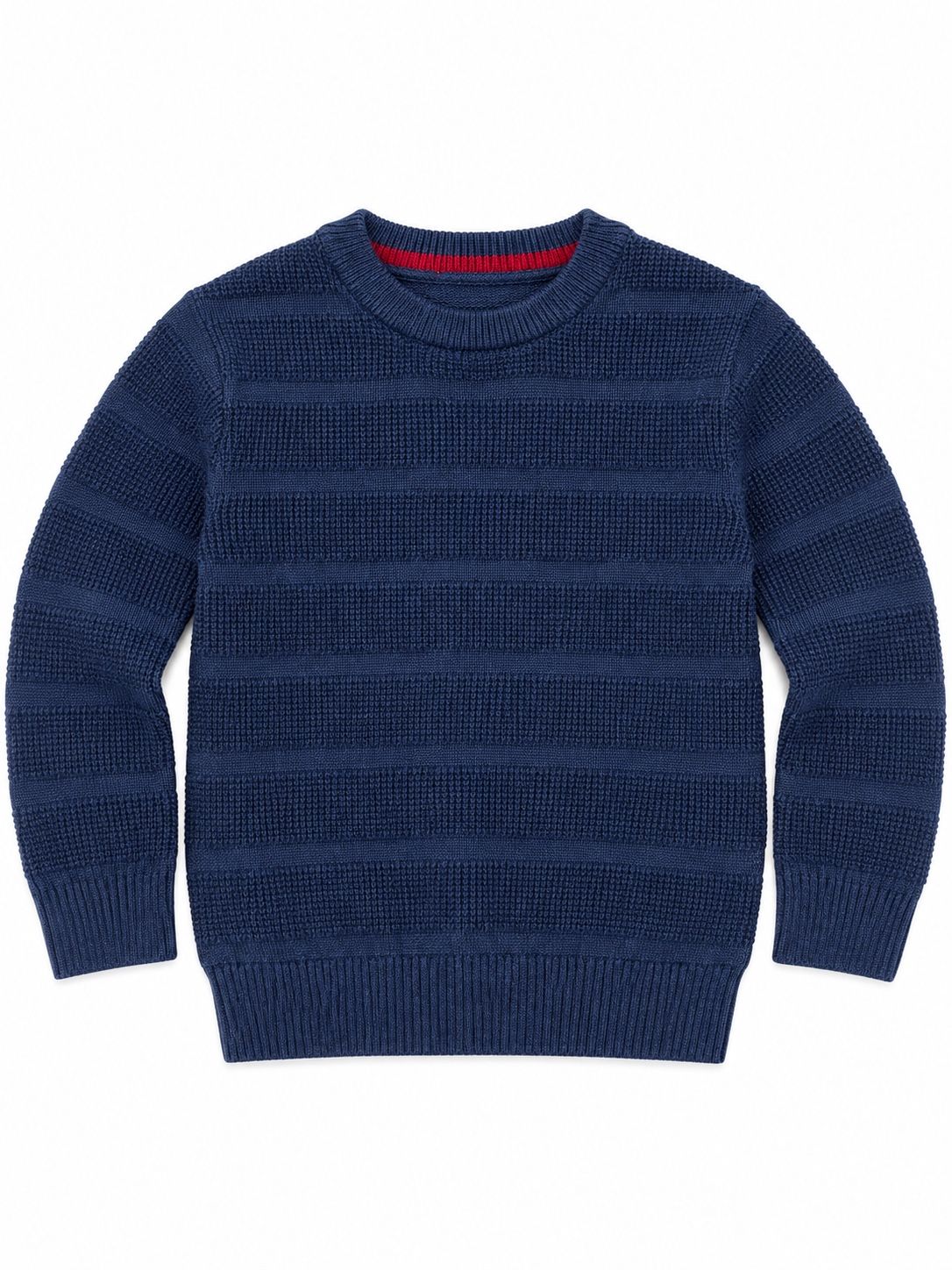 Cat & Jack Boys’ Navy Textured Knit Sweater