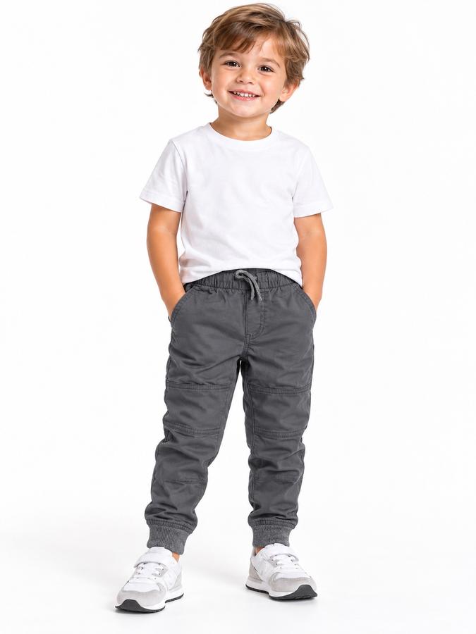 Cat & Jack Charcoal Gray Kids’ Jogger Pants, photo 2