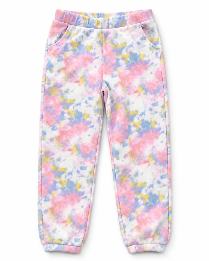 Cat & Jack Girls’ Pastel Tie-Dye Jogger Pants
