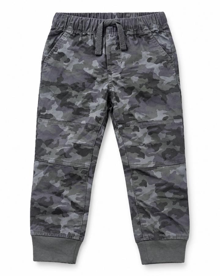 Cat & Jack Boys’ Gray Camo Jogger Pants