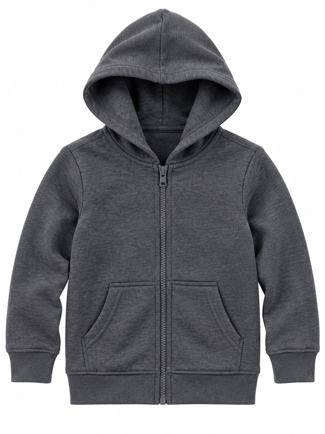 Cat & Jack Charcoal Gray Zip-Up Hoodie for Kids