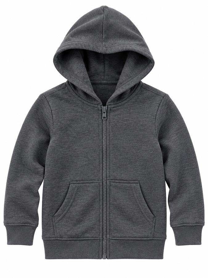 Cat & Jack Charcoal Gray Zip-Up Hoodie for Kids