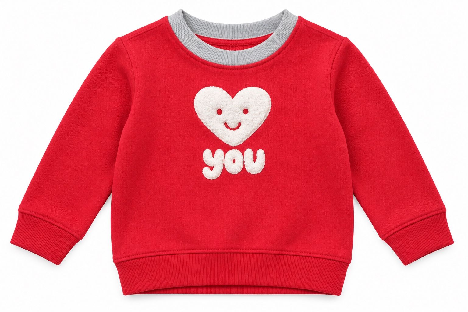 Cat & Jack Baby Red Heart “You” Sweatshirt