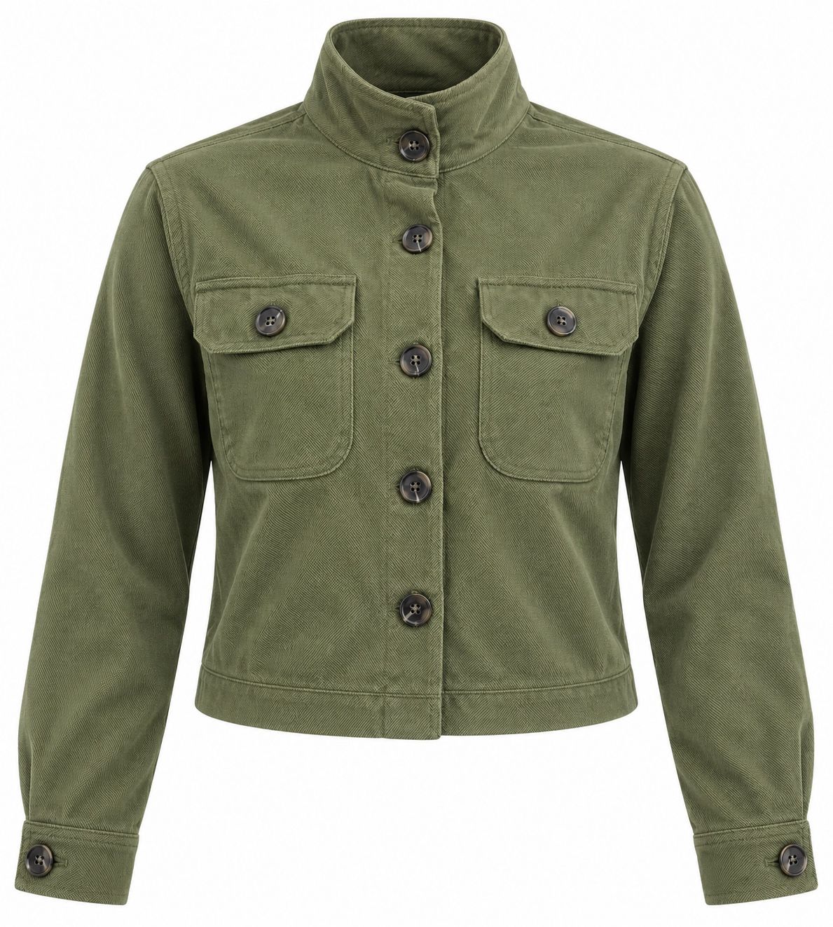 Knit Works Olive Green Utility Jacket