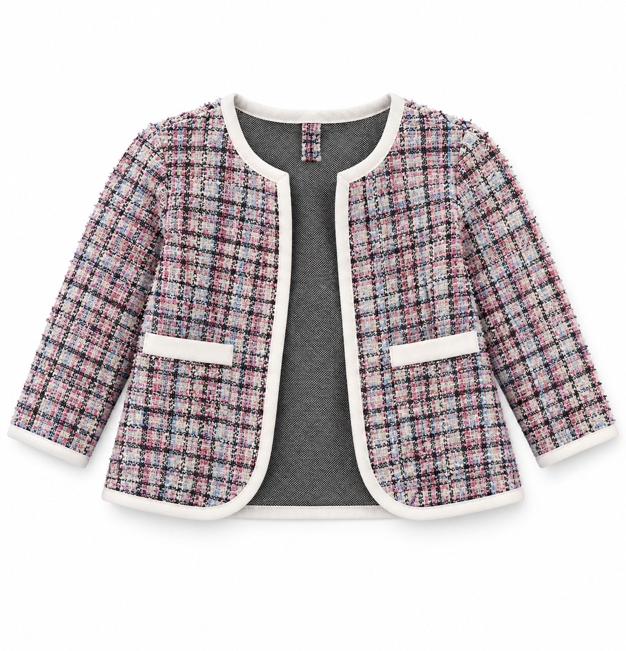 Bonnie Baby Multicolor Tweed Jacket