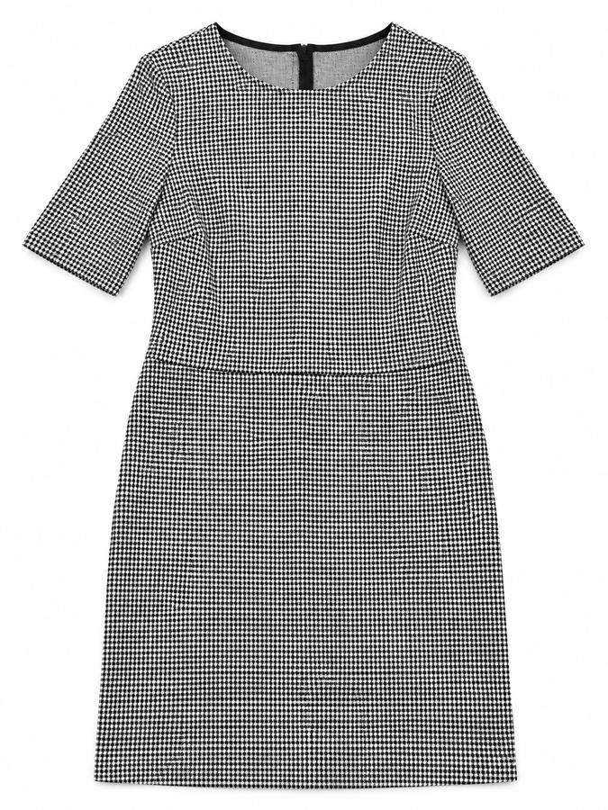 Esprit Black & White Check Dress