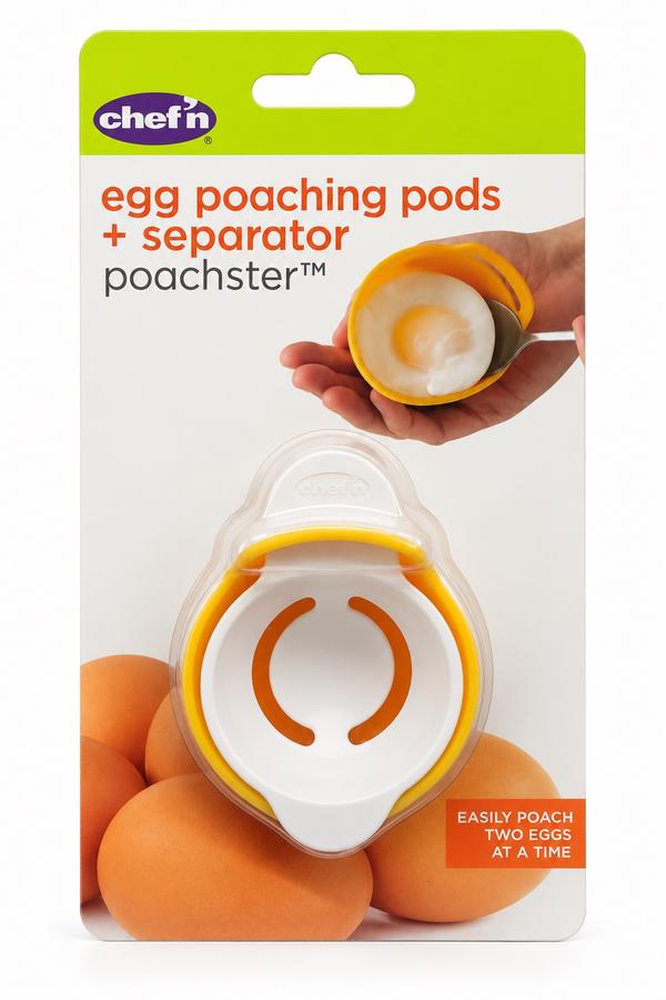 Chef’n Poachster Egg Poaching Pods & Separator