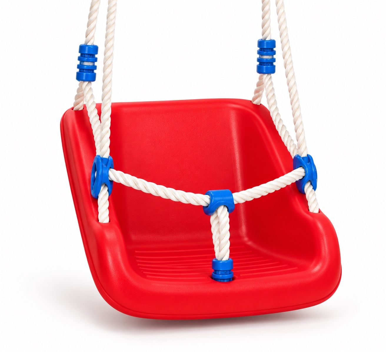 Lupilu Red Toddler Swing Seat with Safety Rope